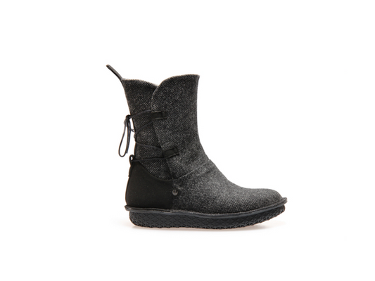 PIPER V - TWEED - DARK BROWN